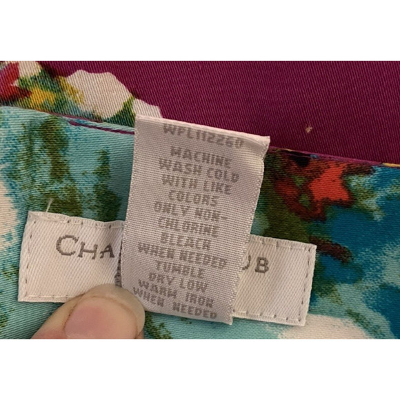 NWOT Charter Club Pencil Skirt Women Plus 22W Floral Print Spring Summer Skirt - Picture 8 of 11